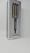 Conair - InfinitiPRO Tourmaline Ceramic Triple Barrel Waver - Gray Model S9