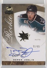 2008-09 Upper Deck The Cup Gold Rainbow Rookie 51/65 Derek Joslin #73 Auto 1p0