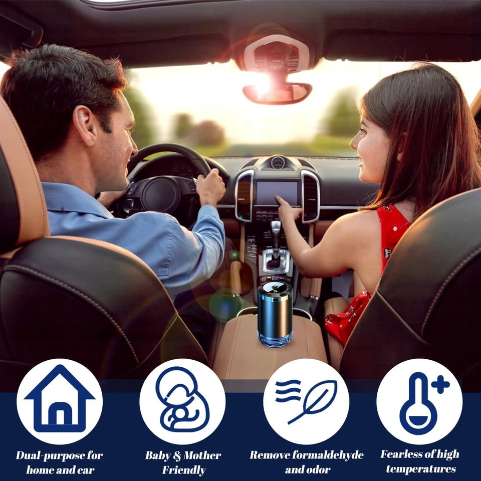 Diffusore Auto Elettrico Nebulizzatore Ultrasuoni, 3 Modalità, ON/OFF Automatico - Immagine 4 di 4