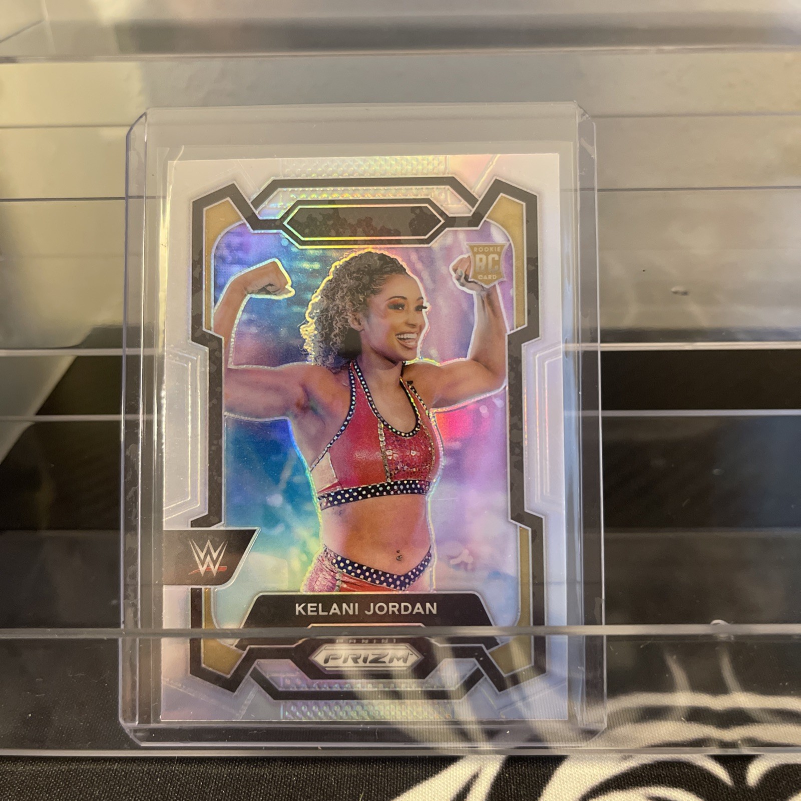 Kelani Jordan 2024 Panini Prizm WWE - Silver Prizm RC #127
