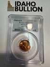 1944 D Small Cents Lincoln, Wheat Ears Reverse PCGS MS-65 RD RPM FS-502