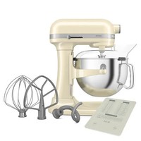 Food Mixer by KitchenAid - 5.6L, Cream, Bowl-Lift, Heavy Duty Design, Pro Style