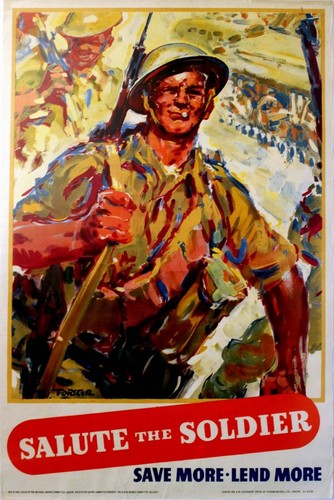 War Posters Salute the Soldier WWII