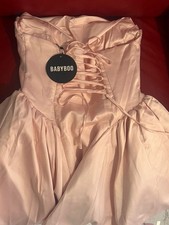 Baby Boo Fashion Blush Pink Dress Size L Brand New With Tags|RRP:£180