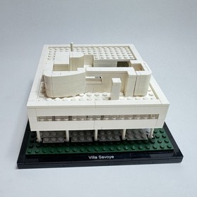LEGO Architecture 21014 Villa Savoye Complete No Box Manual Good Used