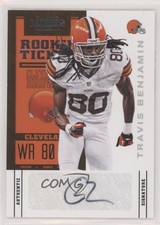 2012 Panini Contenders Rookie Ticket Travis Benjamin #192 Auto 9ut