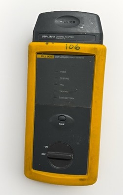 Fluke Networks DSP-4000SR Smart Remote W/DSP-LIA012 Adapter  READ