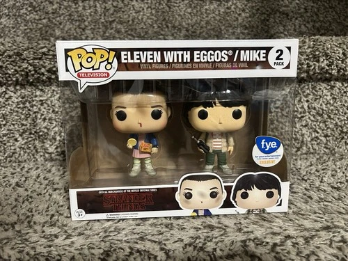 Funko Pop! Vinyl Stranger Things Eleven & Mike FYE Exclusive 2 Pack Figure