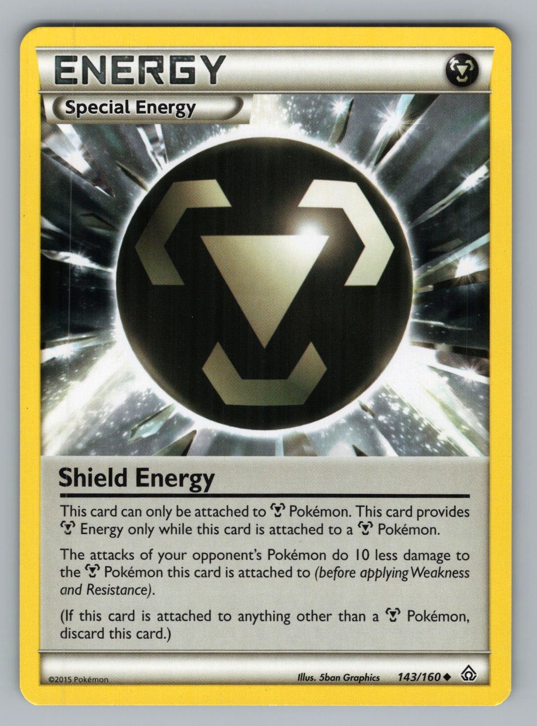 SHIELD ENERGY 143 UC POKEMON LP PRC GRAPHICS..0