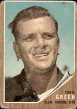 Gene Green 1962 Topps #78 Cleveland Indians