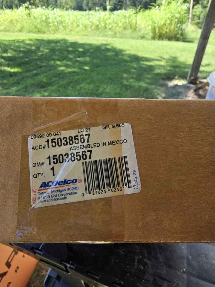 Altavoz radio puerta delantera genuino GM 15038567 OEM GM pieza nueva Chevy GMC gama media Foto 3 de 3