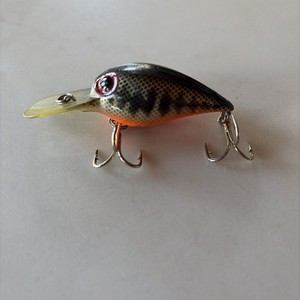 Leurre de pêche vintage STORM pré-rapala WIGGLE WART vert