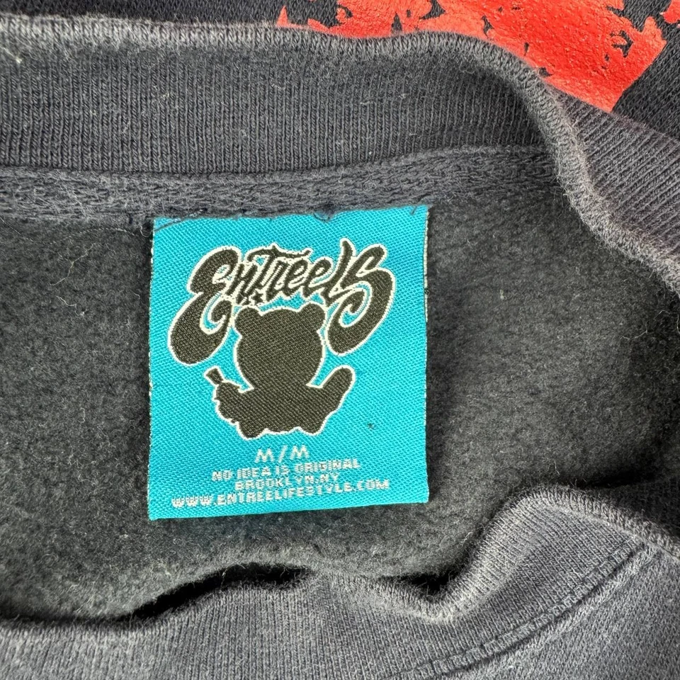 Entree LS Mens Blue Embroidery Logo Pullover Sweatshirt Size M - Image 4 of 4