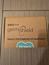 New TAO Clean Germ Shield UV Toothbrush Sanitizer Pure White