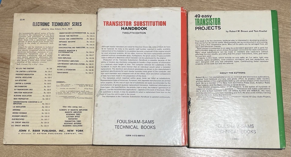Lot of 3 x Transistors and Semiconductors handbooks - Image 2 of 4