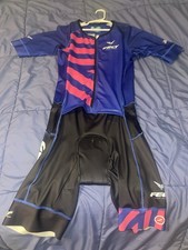 Zoot Sports M Triathlon Suit Blue Pink Black One-Piece Comfortable Athletic Wear