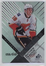 2016 SP Game Used Authentic Rookies Rainbow Player Age /218 Matthew Tkachuk 0e15