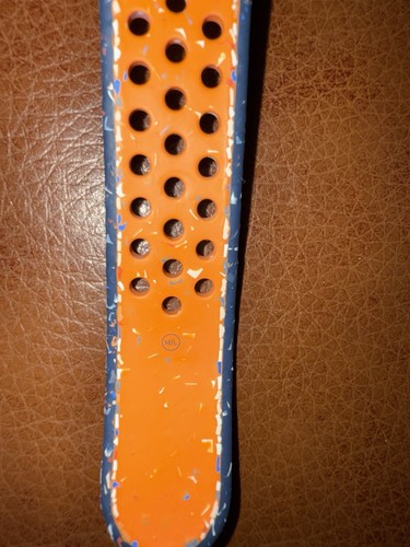 Apple Watch Ultra 2 49mm Boîtier Titane avec Bracelet Sport Nike Flamme Bleue - M/L - Photo 5 sur 5
