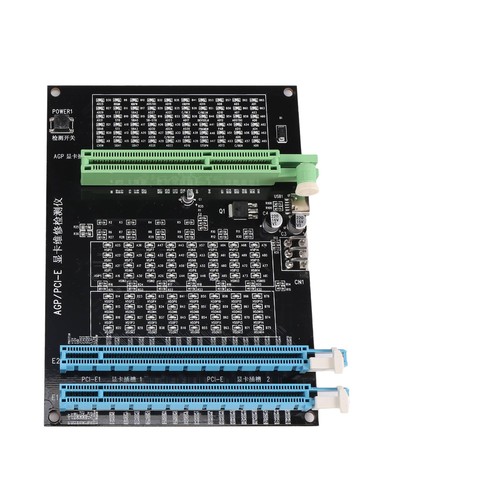 Agp Pci-E X16 Dual-Purpose Socket Tester Anzeige Image Video Card Checker T4004 - Bild 4 von 9