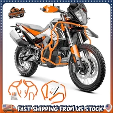 Crash Bar Stunt Cage for KTM 790 Adventure R 2020 Engine Guard Frame Protector