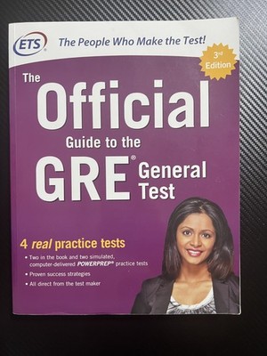 Official Guide to the GRE General Test, Third Edition by (2016, Trade Paperback)
