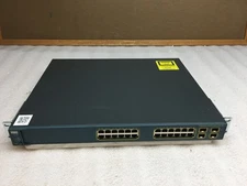 Cisco Catalyst 3560G Series WS-C3560G-24PS-S V05 24-Port PoE-24 Gigabit Switch