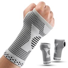 NEW Wrist Brace for Carpal Tunnel - Adjustable Night Support Brace with Splints