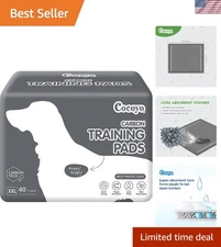 XXL Dog Training Pads 30"x36" - 40 Count Ultra Absorbent Solutions for All Dogs