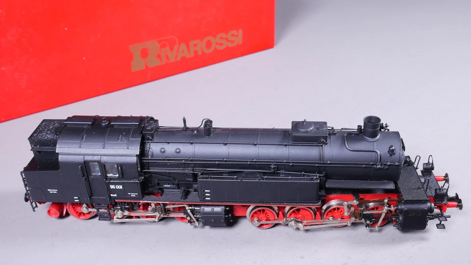 H0 AC Rivarossi 1005 Tenderlok BR 96 001 DRG Mallet in OVP #UX_51 - Bild 2 von 4