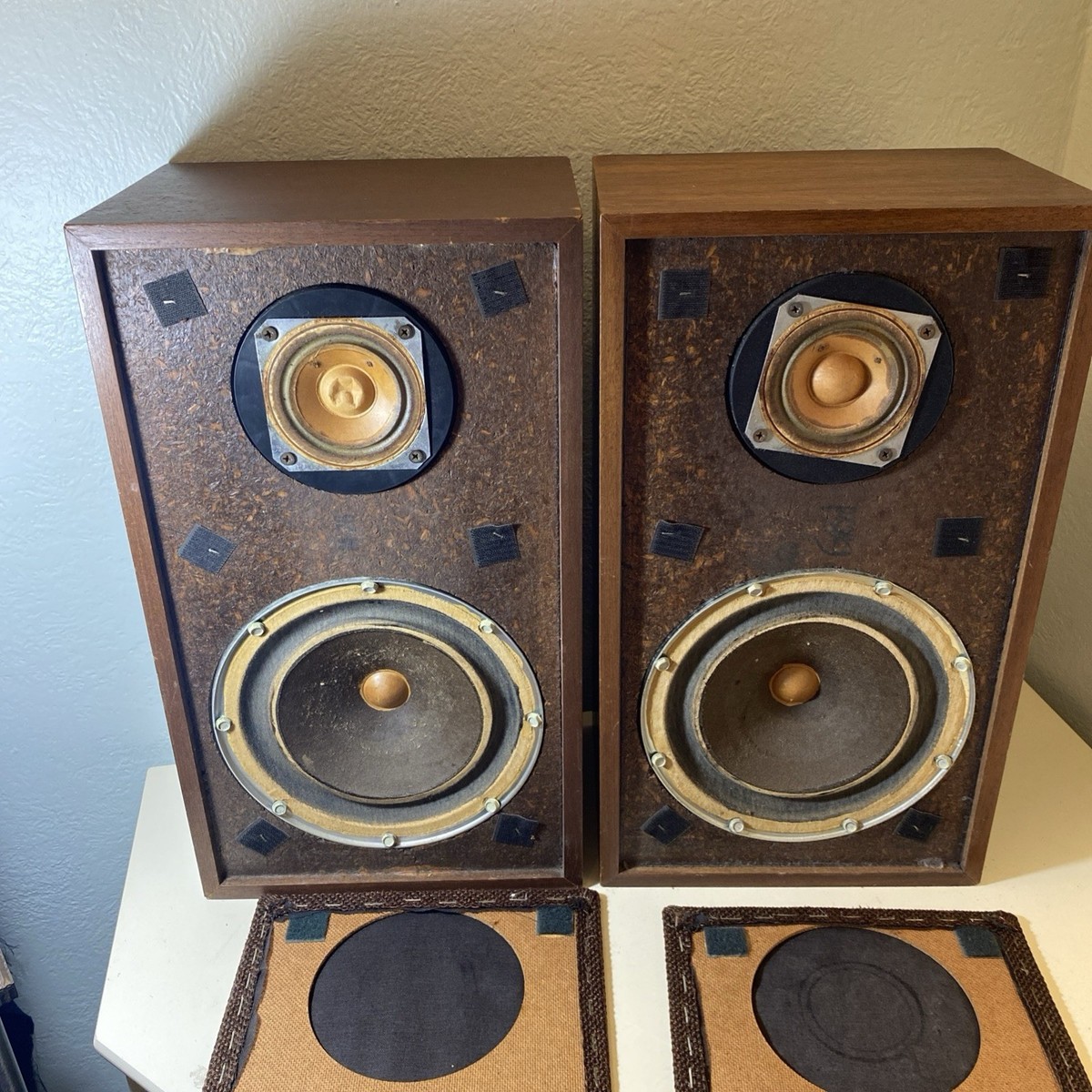 KLH Model Twenty Six Vintage Loudspeaker System 8 OHMS Tested