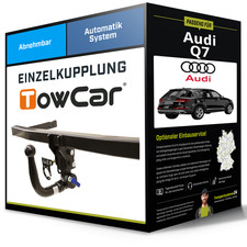 Abnehmbare Anhängerkupplung für AUDI Q7 01.2015-jetzt Typ 4MB/ 4MG TowCar NEU