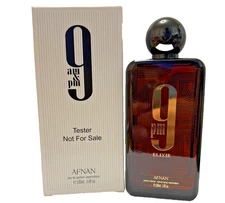 AFNAN 9PM Elixir Extrait de Parfum Spray 3.4 oz New White Box