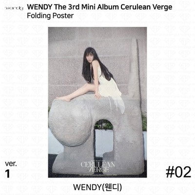 WENDY RED VELVET 3rd Mini Album Cerulean Verge Official Photocard