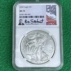 2020 American Silver Eagle - NGC MS70 - Don Everhart Hand Signed - Sweet!