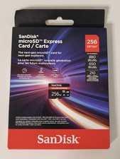 SanDisk 256GB microSD Express Card Memory Card Works w/ Nintendo Switch 2 NEW