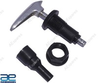 Lambretta LI SX GP Roller Choke Hebel Schwarz
