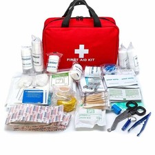 First Aid Kit, 45 Piece Emergency Medical Kit Bag, Travel Holiday Workplace Car