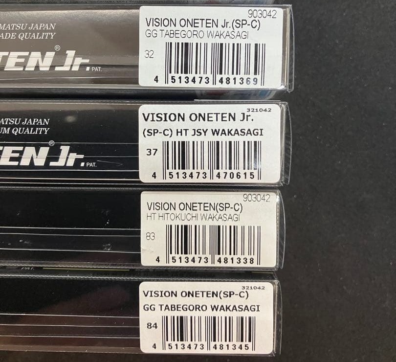 MEGABASS ITO Vision Oneten 110 SP-C Japan Exclusive Super Rare Color 4pcs JDM - Image 3