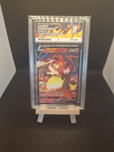 Pokémon TCG Lances Charizard V Black Star Promo SWSH133 2021 Celebrations Ace 8