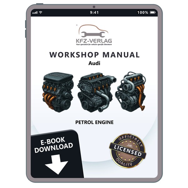 Audi A6 4K 2018-2023 Petrol Engines 2.0L 190 Hp Repair Workshop Manual Ebook-image