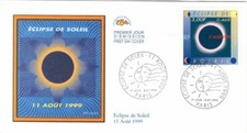 3261+FDC ENVELOPPE  1er JOUR CEF      ECLIPSE DU  SOLEIL  11 AOUT  1999
