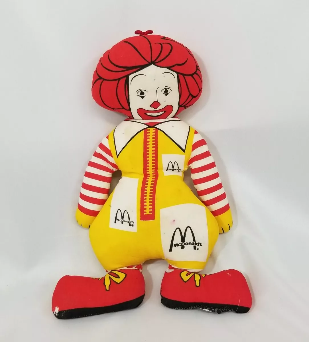 Ronald mcdonald plush deals