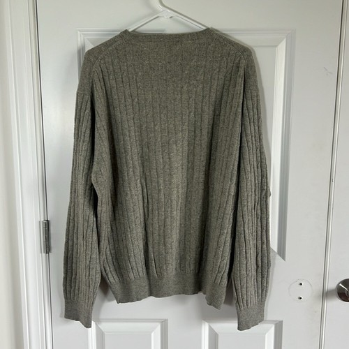 Cullen Pullover Herren Größe L 100% Kaschmir grau - Bild 5 von 9