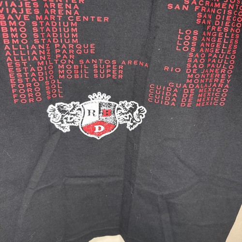 Soy Rebelde 2023 Tour T Shirt NEW Men Large Black RBD - Picture 7 of 9