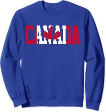 Canada Day Maple Leaf Patriotic Flag Cool Gift Unisex Crewneck Sweatshirt