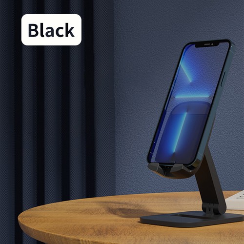Support Pliable pour Téléphone Portable et Tablette, Support de Bureau Berceau Dock pour Utilisation au Chevet - Photo 8 sur 9