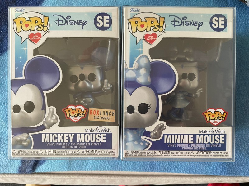 Make A Wish Funko Pop Mickey And Minnie Exclusive SE