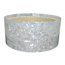 6x55'' Drum Wrap 0.5mm Diamond White  Drum Sheet For 5.5'' 6'' Snare Drum