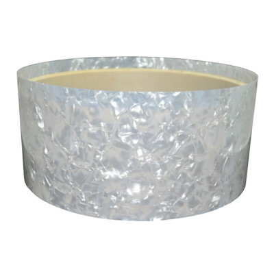 6x55'' Drum Wrap 0.5mm Diamond White  Drum Sheet For 5.5'' 6'' Snare Drum