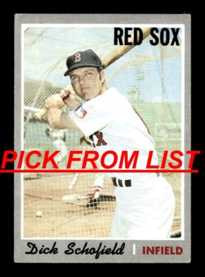 1970 Topps 2-256 VG-EX Pick From List All PICTURED